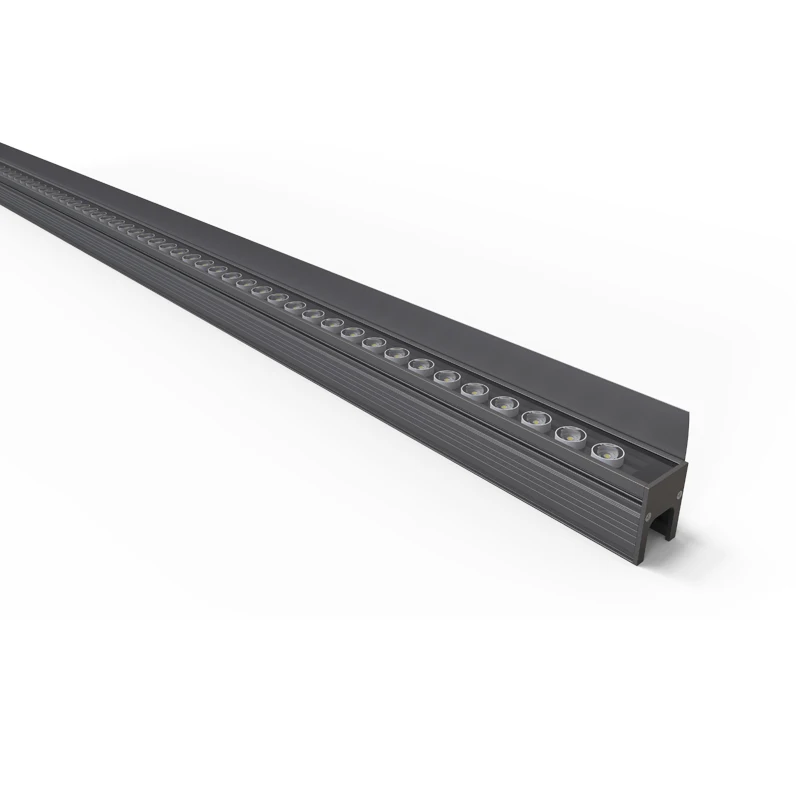 Building decorative lighting exterior LED facade display RGB led digital linear lights