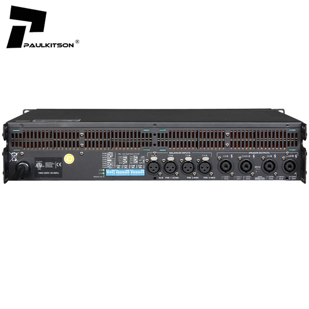 FP10000q Power Amplifier Speakers Power Amplifier 10000 Watt Power Amplifier