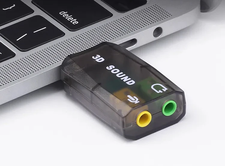 Горячая Распродажа 5 1 USB внешняя звуковая карта независимая CM108