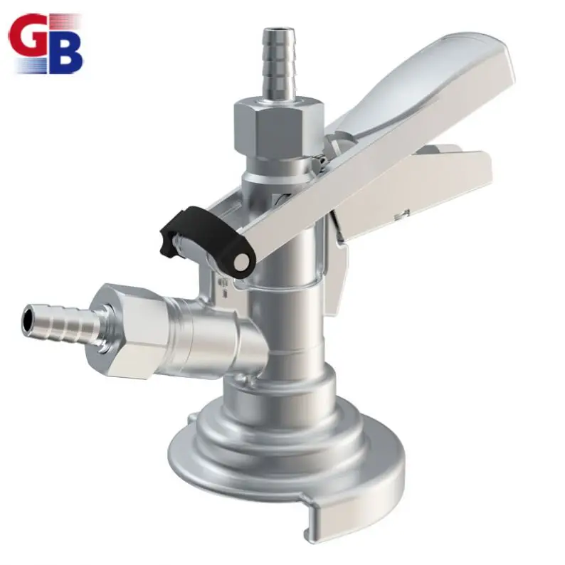 Newly A type spear dispenser 304 SS barrel coupler with metal handle