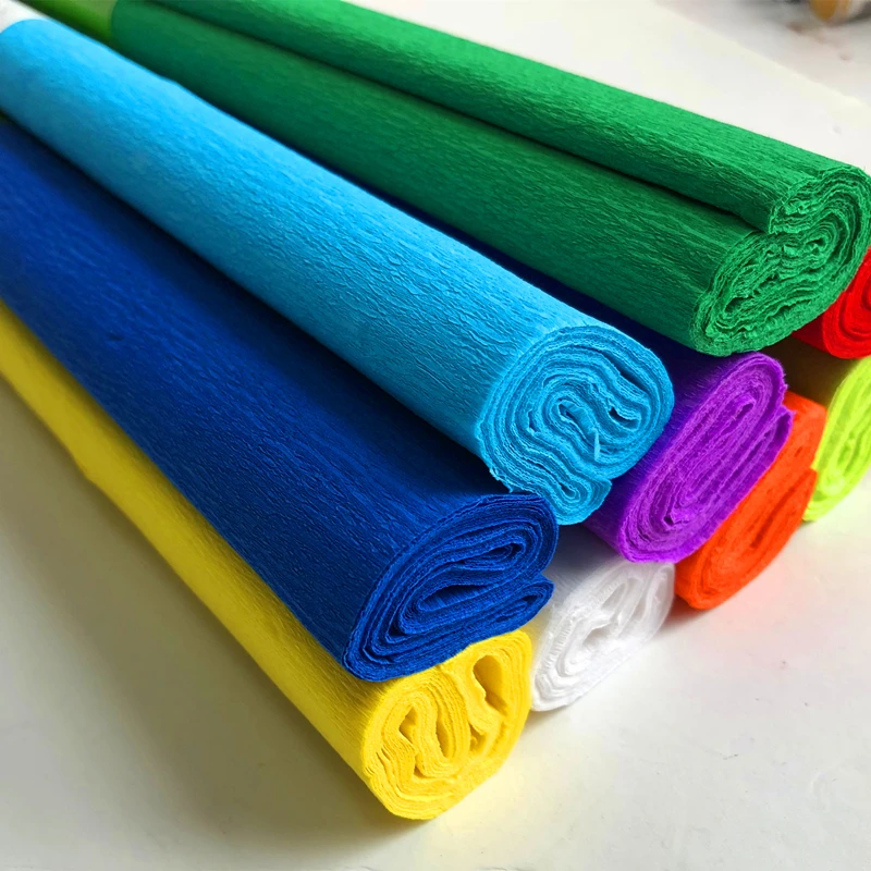 China Made Craft Solid Color Crepe Paper