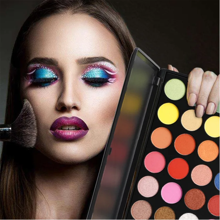 2022 new arrivals trends eyeshadow 35 color frozen eye shadow pallet 26mm eyeshadow packaging magnetic vegan eyeshadow book