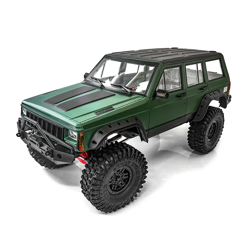 1/10 шкала 4WD высокопроизводительный гусеничный Радиоуправляемый автомобиль с металлическими приводными валами и ЧПУ рулевой рычаг дистанционного управления Гусеничный