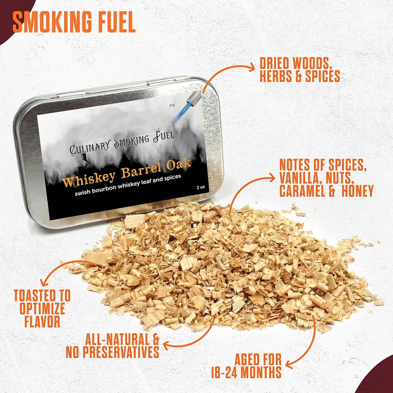 Cocktail Smoker Box Smoking Wood Chips Whiskey Smoker Kit with Torch Cocktail Smoker Kit with Torch Cheese, Meats