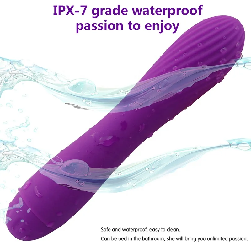 
wholesale charging G-spot vibrator female masturbation massage AV Silicone vibrator 