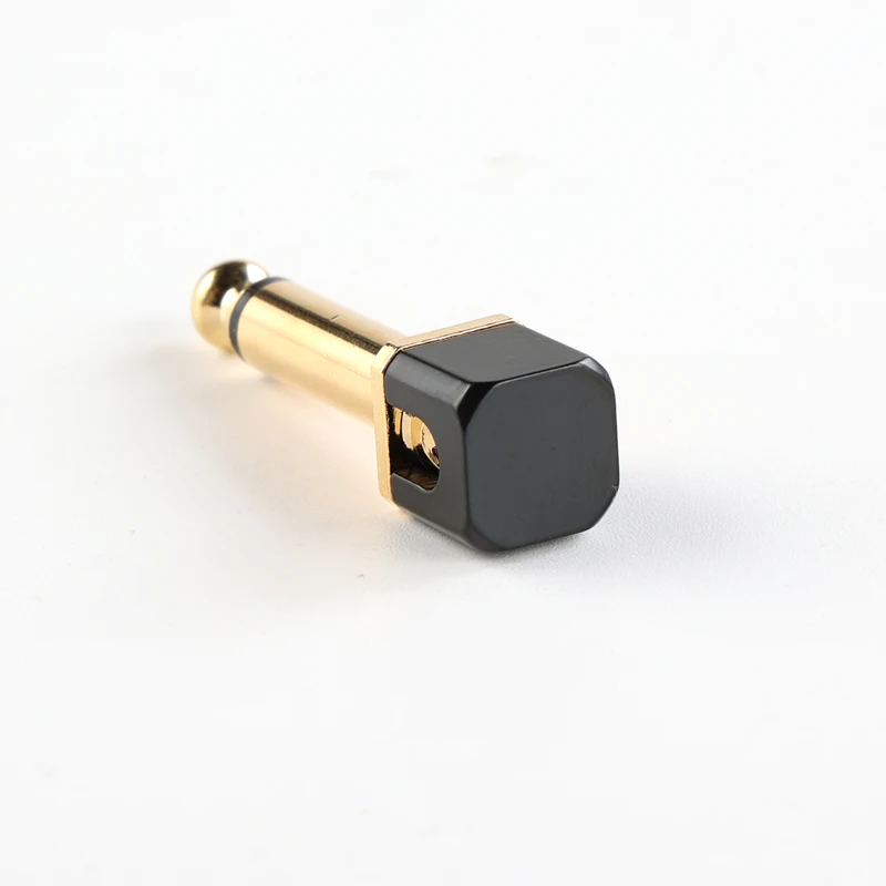 Free welding type wire connector 1/4 mono plug 6.35mm audio plug