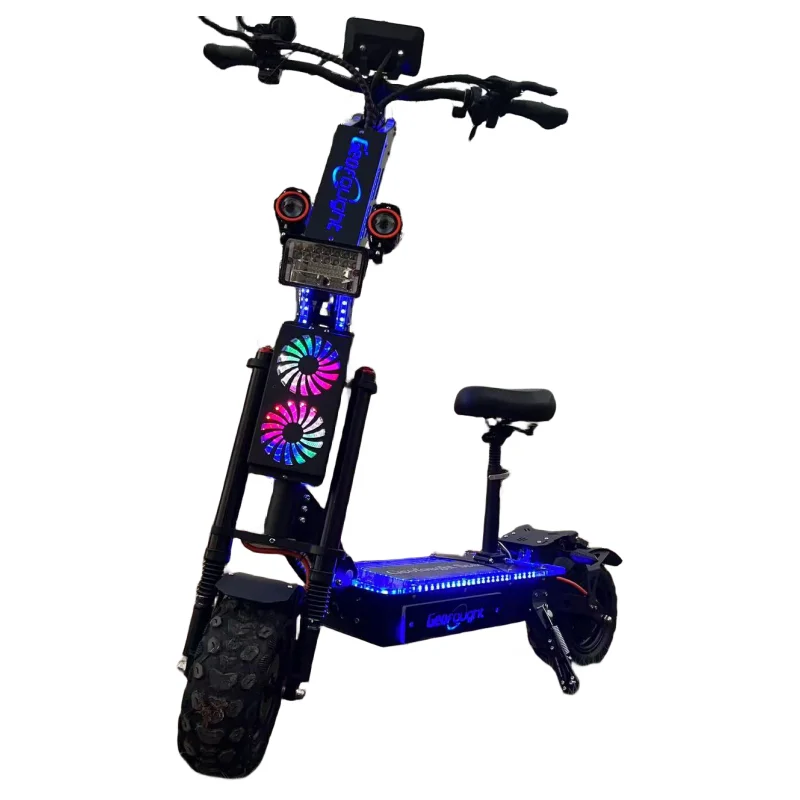 Мощный Электрический скутер для взрослых 72В 30-100А/ч двойной мотор 8000 Вт 10000 15000 с сиденьем