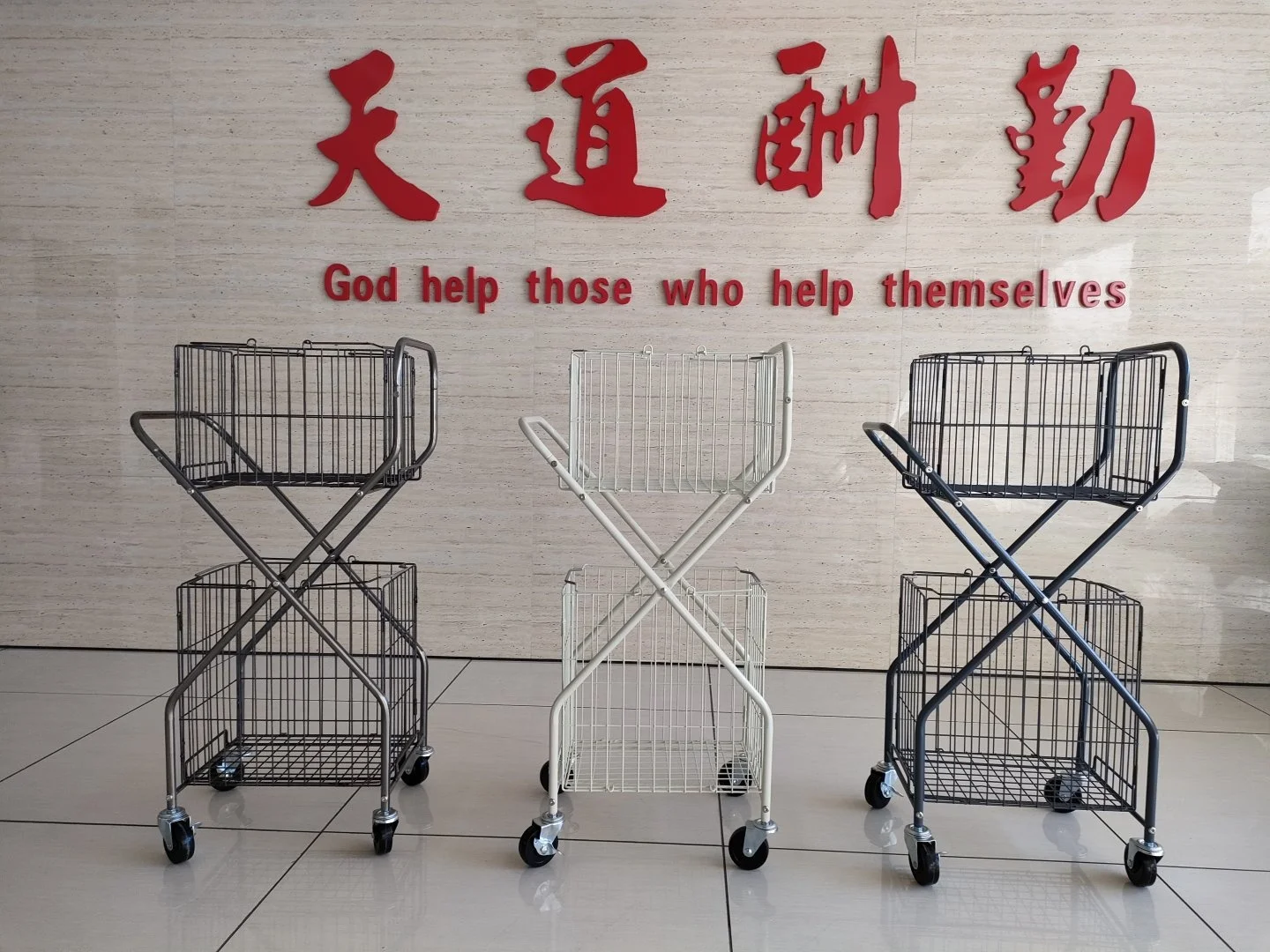 Japanese Hot Storage Cart With Wheels For Kitchen Office And Bathroom Easy Assembly Steel Trolley Cart For Bathroom