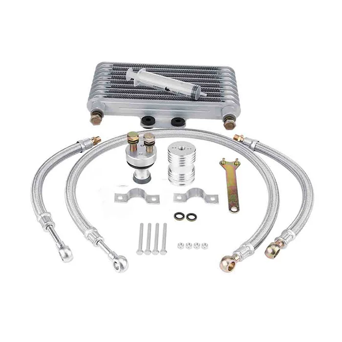 High quality motorcycle racing radiator motorcycle oil cooler radiator for Honda CBCG radiator