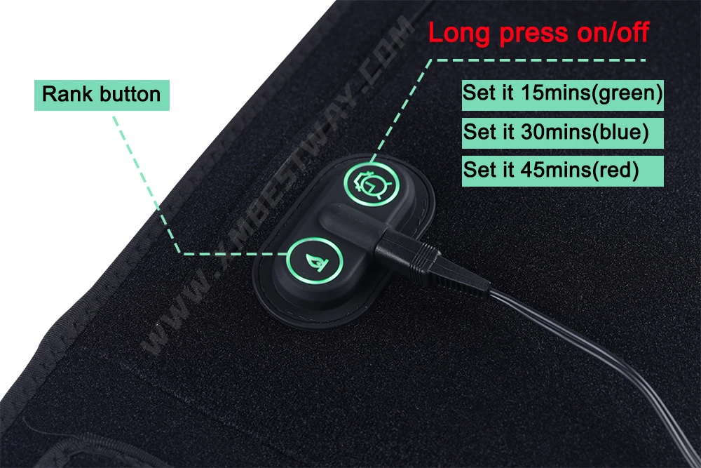 Drop Shipping Home Use 635nm 850nm LED Red Light Therapy lipo Belt Wrap for weight loss