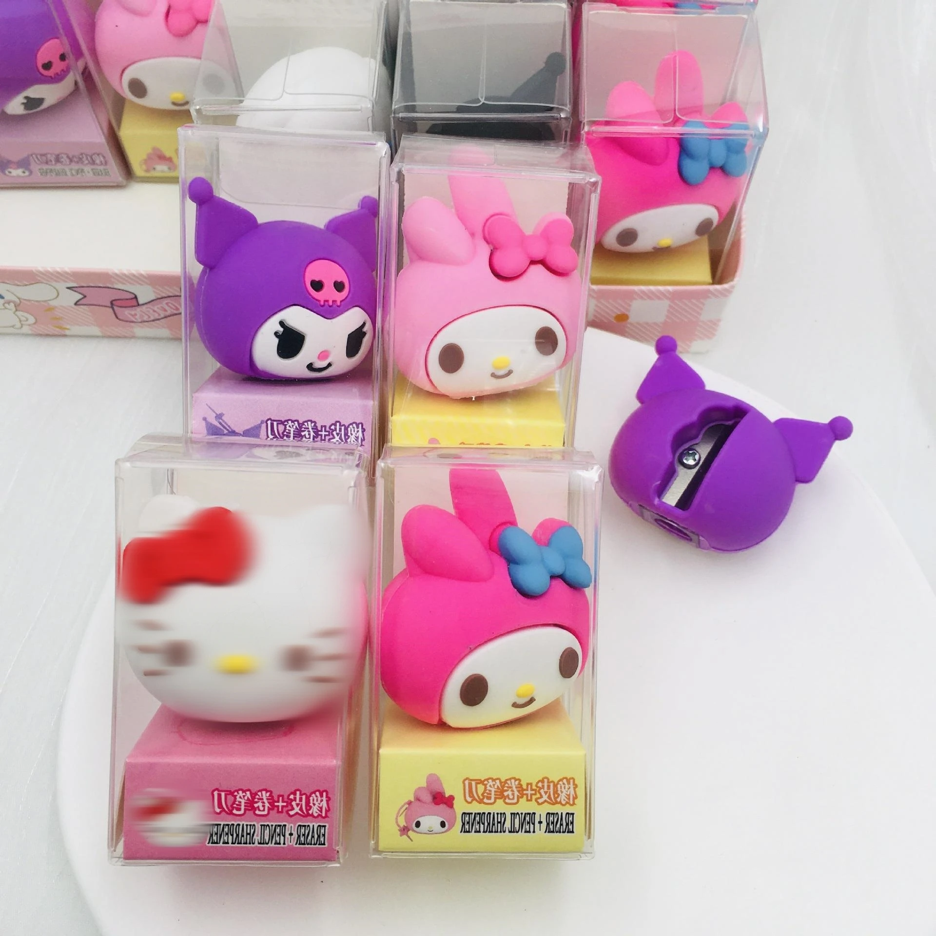 Newstar ns378 3D мультфильм ручной аниме Sanrio точилка для карандашей Kuromi