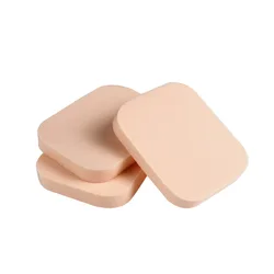 Wholesale Flat Makeup Sponge Powder Puff for Liquid Foundation Pressed Powder