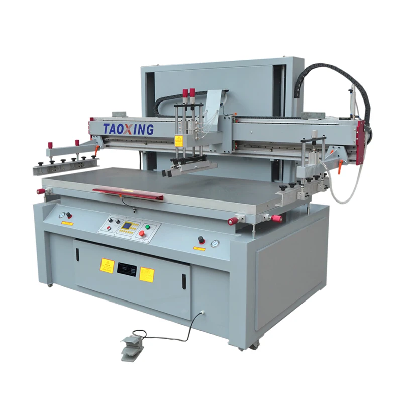 pizza boxes screen printer screen printing machine big manual curved surface screen printing machine for sale