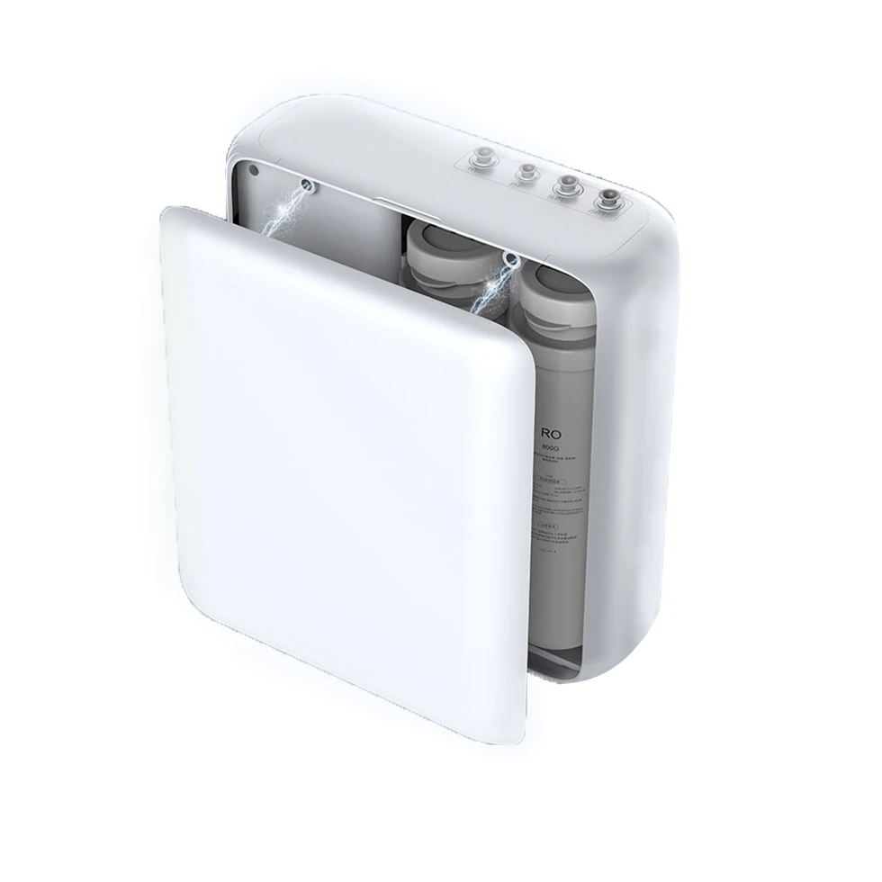 600G large flow silent bucket-free direct drinking home backwash TDS60 LCD screen RO reverse osmosis water purifier