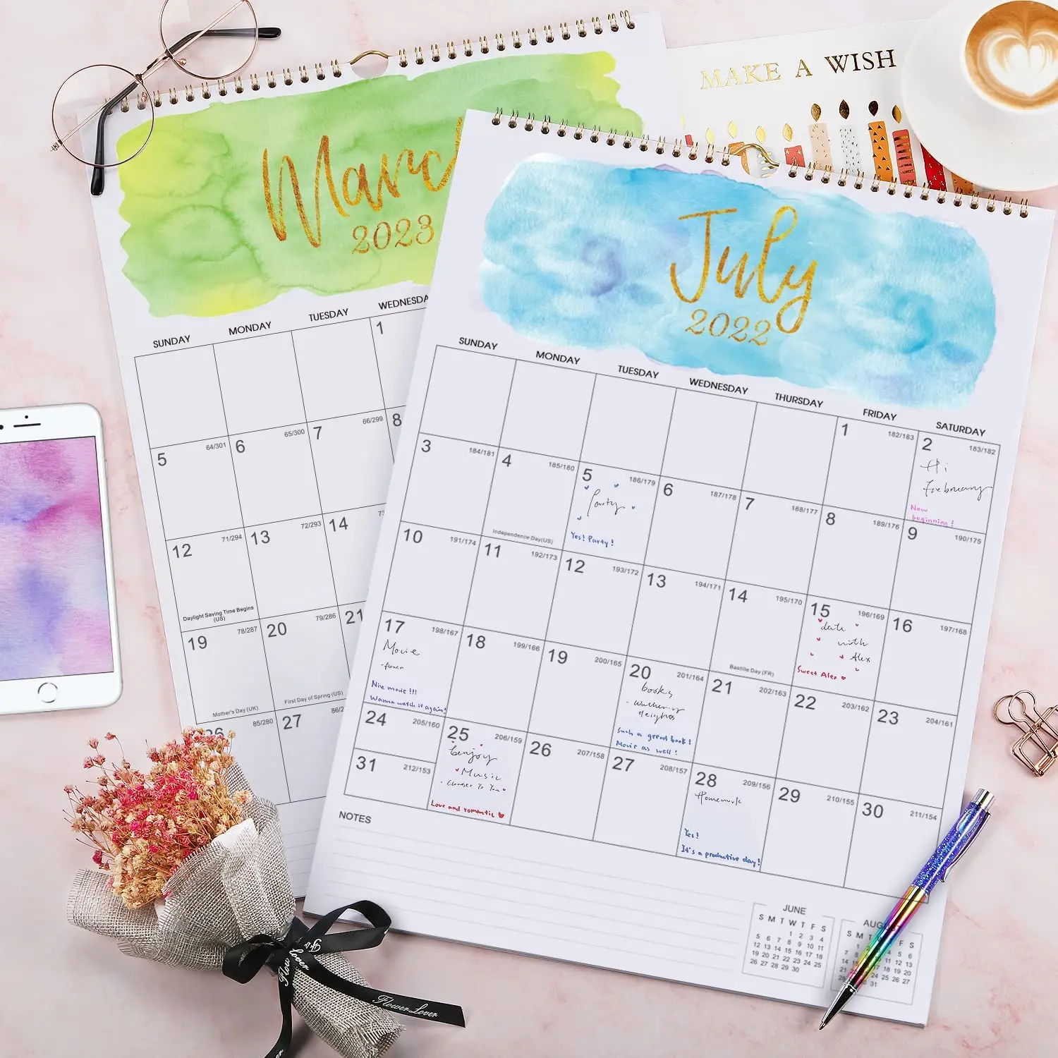 Advent Calendar For Baby Magnetic Acrylic Wall Calendar A5 Calendar