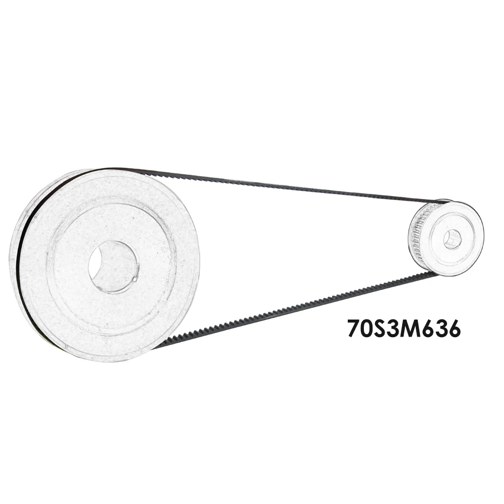 1 шт. хлебопечки машина ремень 70S3M636 Хлебопечь запасные части конвейера для Electrolux EBM8000 EBM8000N
