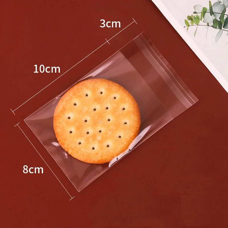 Heat Seal Food Grade Plastic Packing Bags Chocolate Nougat Caramel Candy Wrap Bicky Doughnut packaging bags