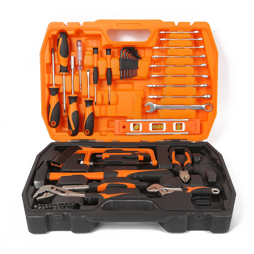 228 Piece Homeowner Diy Handyman General Home Household Hand Tool Kit Auto Repair Tool Sets With Toolbox Storage Case