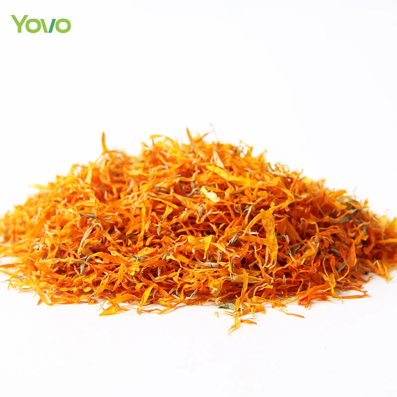 Pure Natural Dried Calendula Petal Edible Calendula Flower Petal for Tea Drinking Bakery Confetti Candle Craft Soap Making