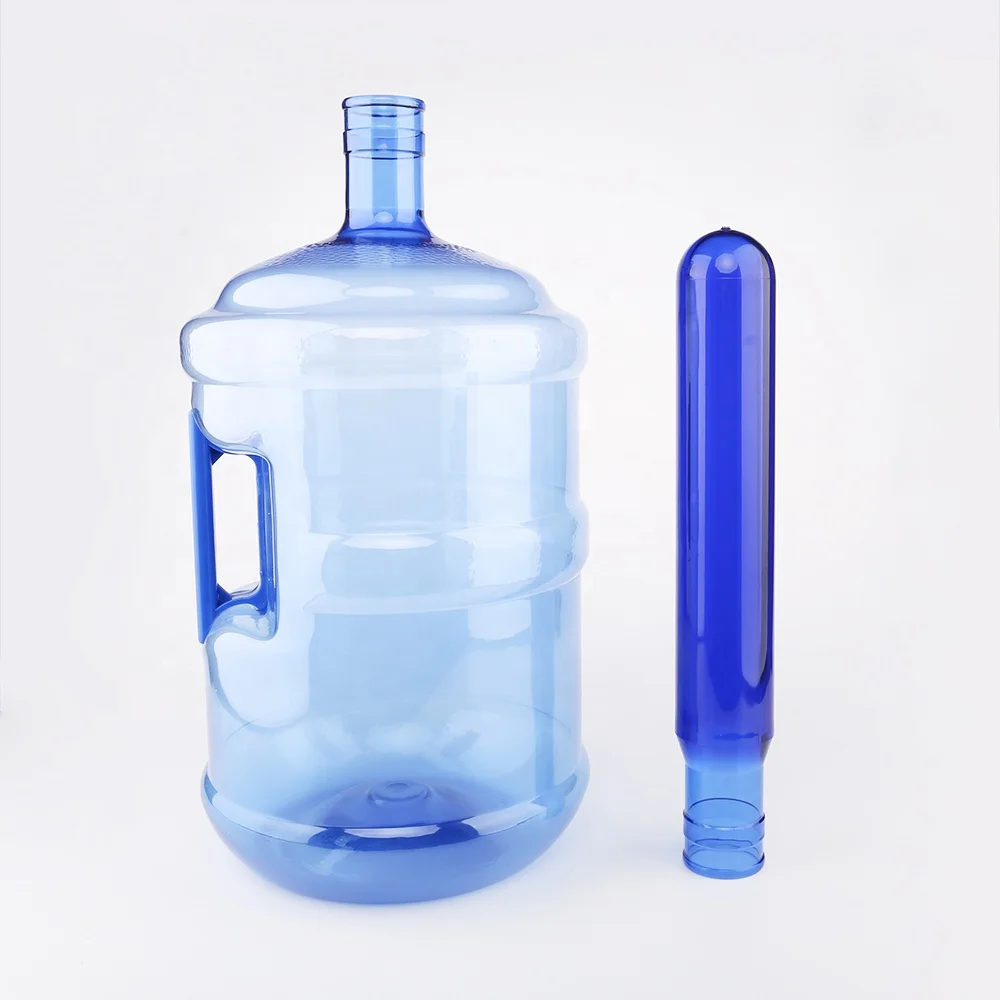 Preformas Pet 20 Litros Water Bottle Container 5 Gallon 55mm Neck Blue Plastic Preform Good Price 800gr 750gr