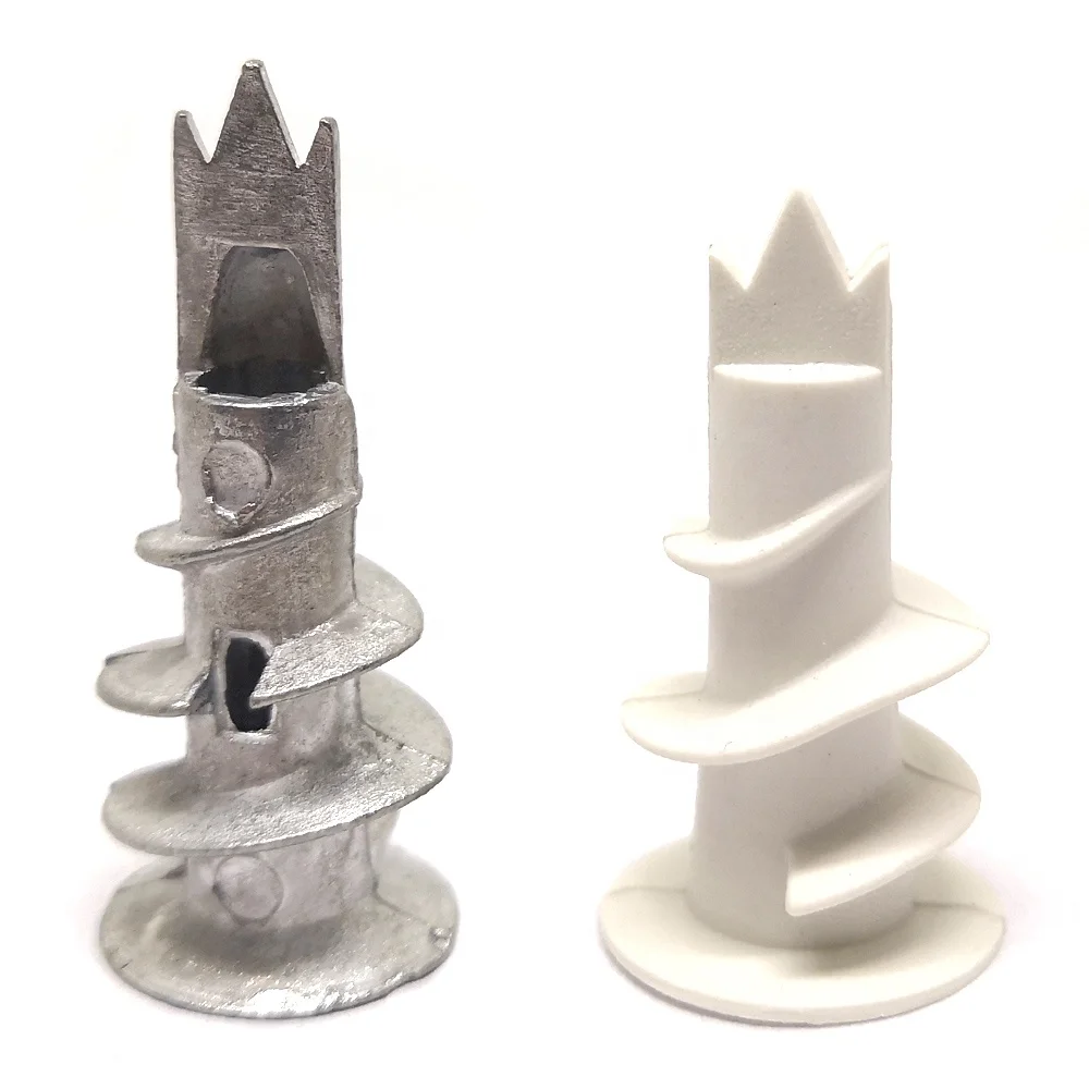 Самосверляющая Штукатурная заглушка для сухой стены ребристый Универсальный нейлоновый якорь для гипсокартона