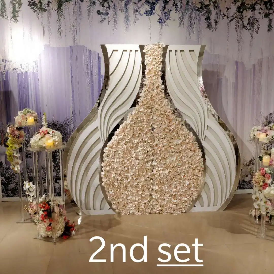 New Design Boda Decoration Mariage Wedding Backdrop for Sale
