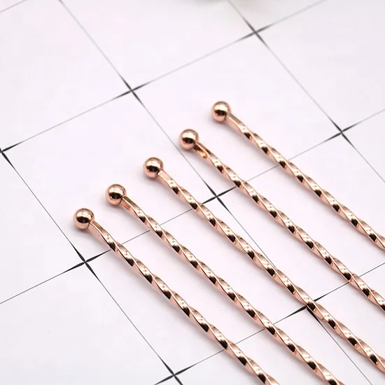 
new product ideas 2019 cartoon long handle stainless steel metal Cocktail stirrer 