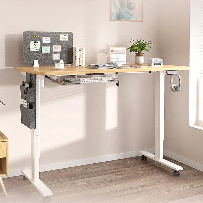 New design Amazon hot adjustable height desk frame custom office electric standing computer desk