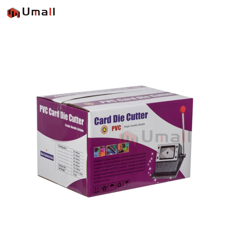 Heavy Duty Yatai Manual D-013 54x86mm Pvc Id Card die cutter Business Card Cutter