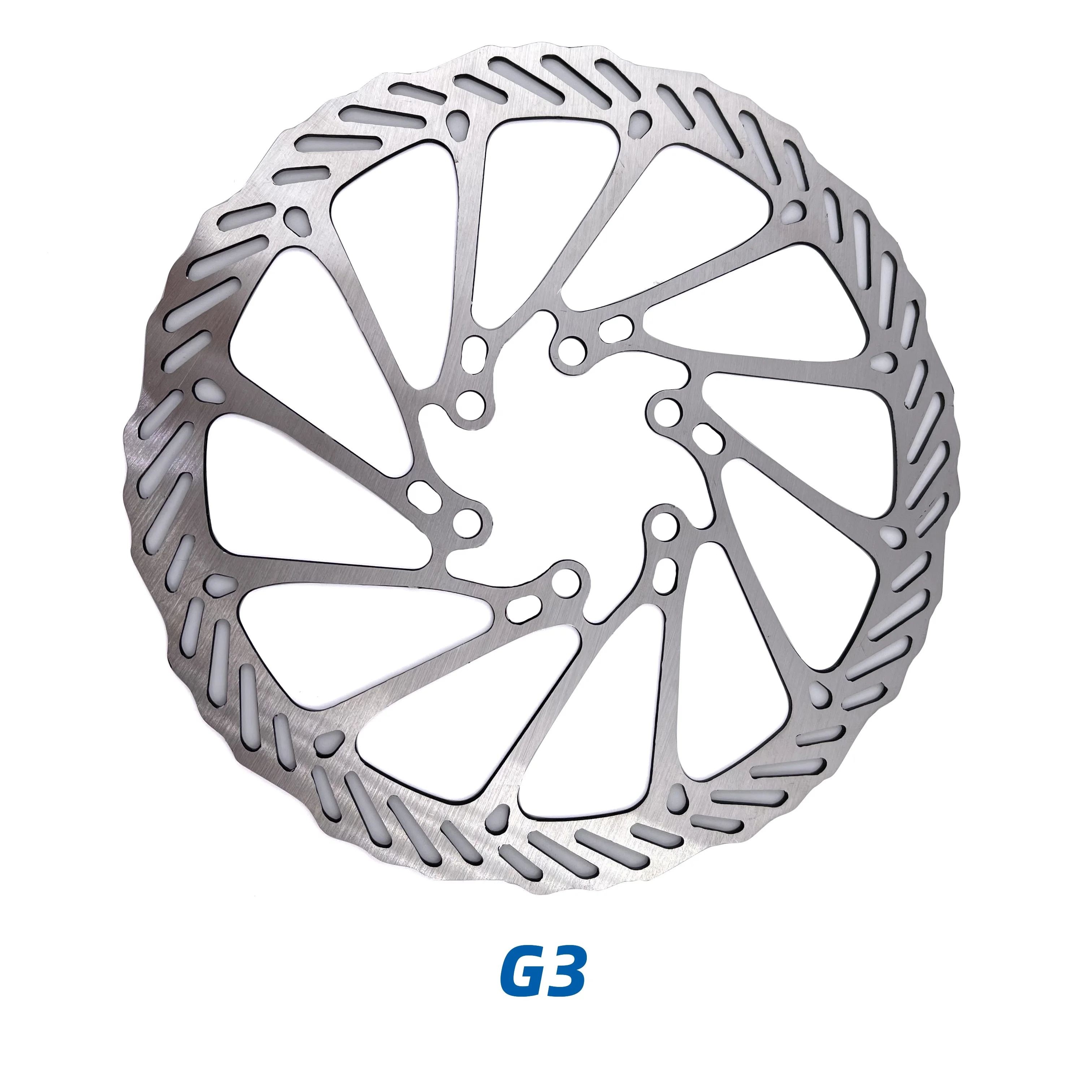 REYGEAK 160mm Bicycle Stainless Steel Disc Brake Rainproof Cycling Disc Brakes Kit Riding Brake Pad Accessories