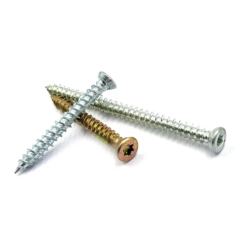 Hot selling Carbon Steel Zinc Plated Torx Concrete Screw Factory direct sale