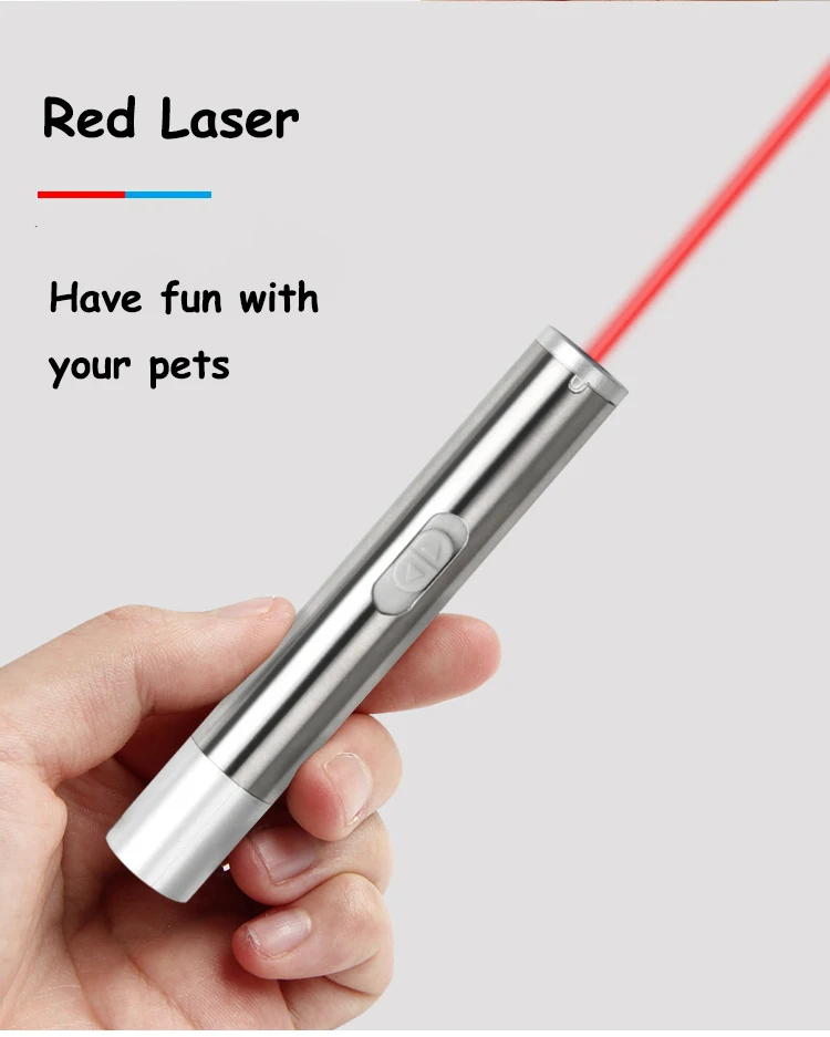 Factory Direct Sale 3 in 1 Multifunction Laser Pen Cat Laser Pointers Cat Toy with Laser
