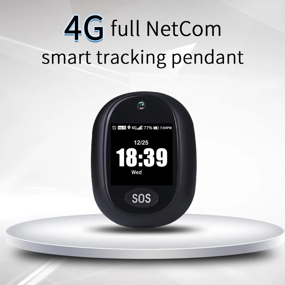 V45 Mini portable 4g child gps tracking IP67 waterproof personal gps trackers two way call sos button gps tracking device elder