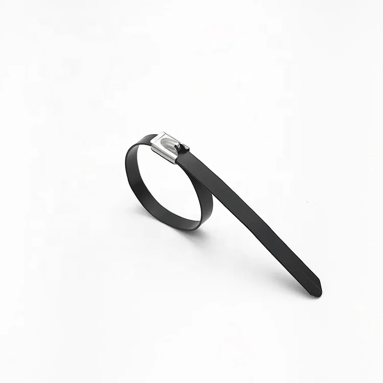 High Quality Universal Stainless Steel Zip Tie/PVC Covered Cable Tie-ball Lock Type