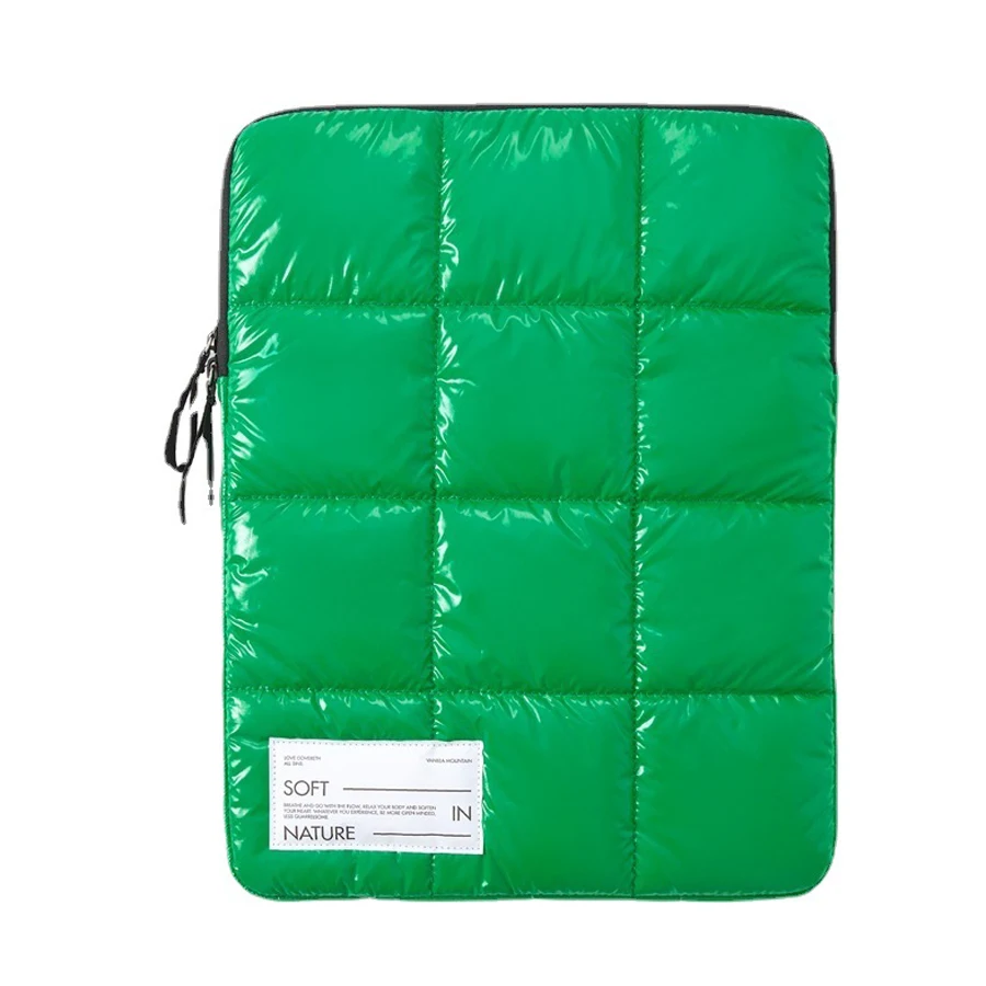 Puffer Quilted Laptop Sleeve Nylon Quilted Laptop Case Bag for MacBook Air 13