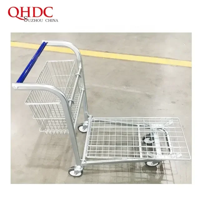 Heavy Duty Transport Trolley 500kg Warehouse Trolley Cargo Trolley