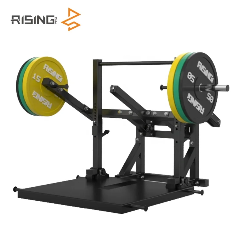 2022 New Arrival Body Building Fitness Gym Commercial Equipment Squat Machine  Hammer Strength Plate Loaded Hip Belt Squat