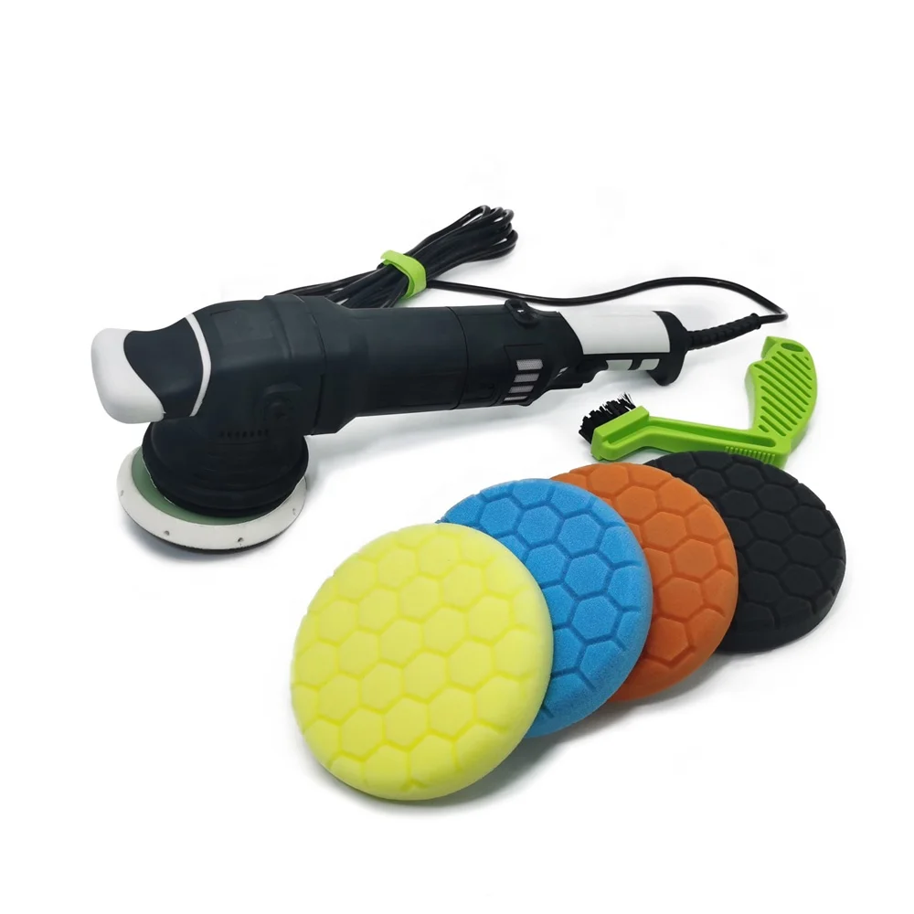 Shiner Auto 21mm Car Buffer Polishing Machine Dual Action Orbital Polisher For Cars