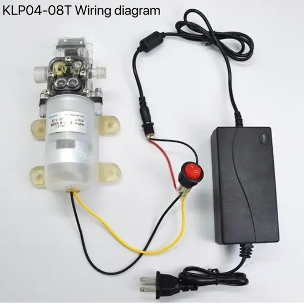 Kamoer 12V automatic high pressure mini self priming diaphragm electric water lifting pump food grade for car wash garden water