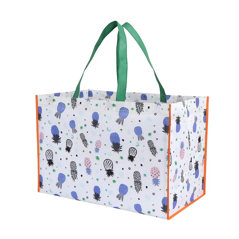 Reusable Eco Friendly Non Woven Shopping Bag Non-woven Fabric customized sublimation print tote Bag with Logo