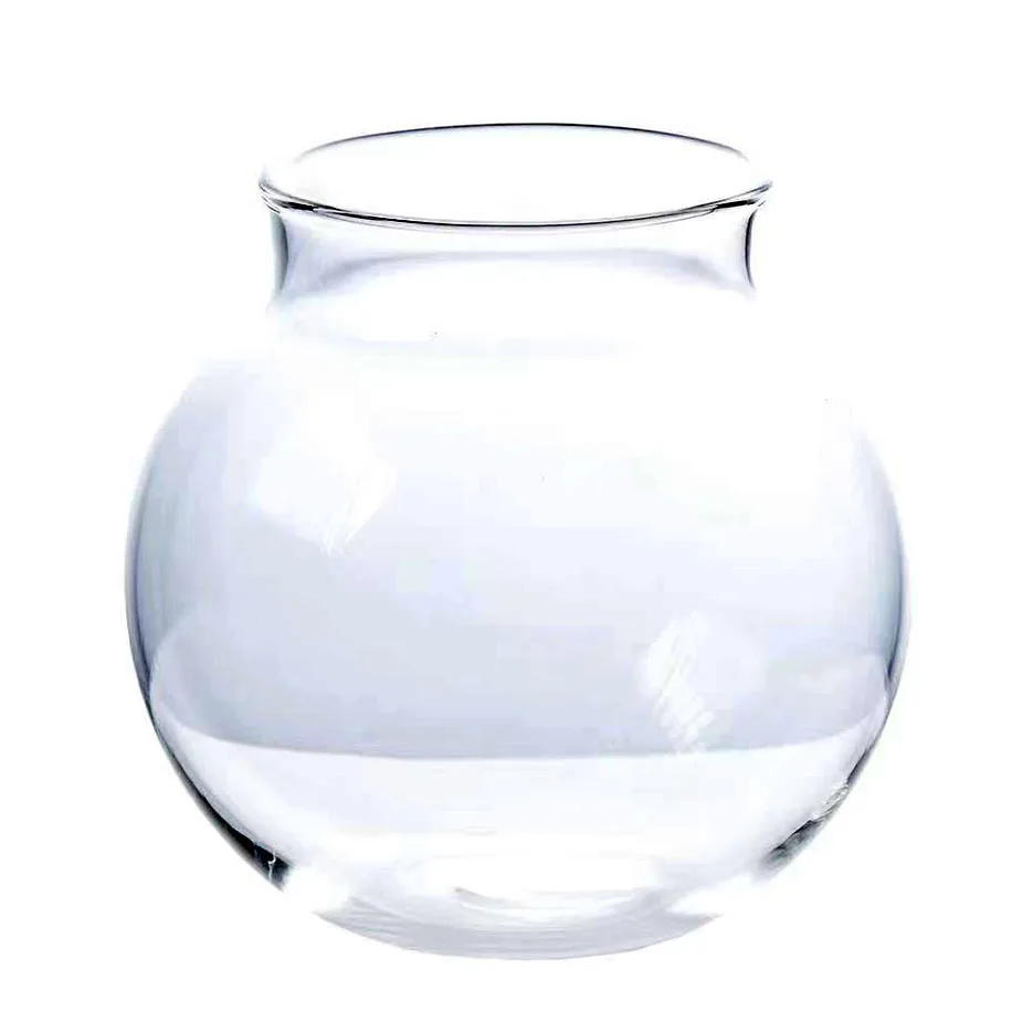 Juice Milk Tea and Milkshake Wooden Frame Creative Ball Shape Cocktail Glass