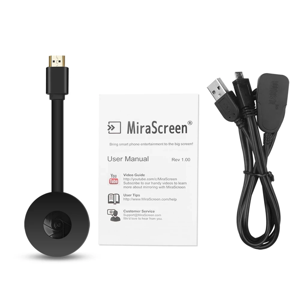 To Tv 2.4g 4k Wireless Wifi Mirroring Cable compatible Adapter 1080p Display Dongle For Goggle Chromecast