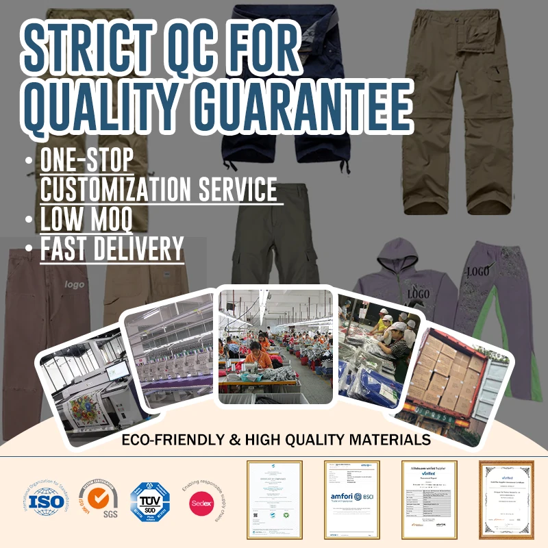 Mens Solid Double Knee Pants Work Denim Jeans Painter Custom Wide Leg Jeans Cargo Pants Mens Jeans Carpenter Pants Men