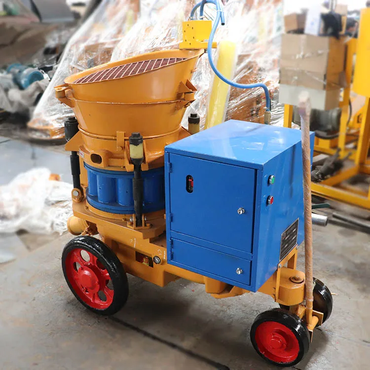 Professional hot sale small wet mix concrete sprayer shotcrete machines