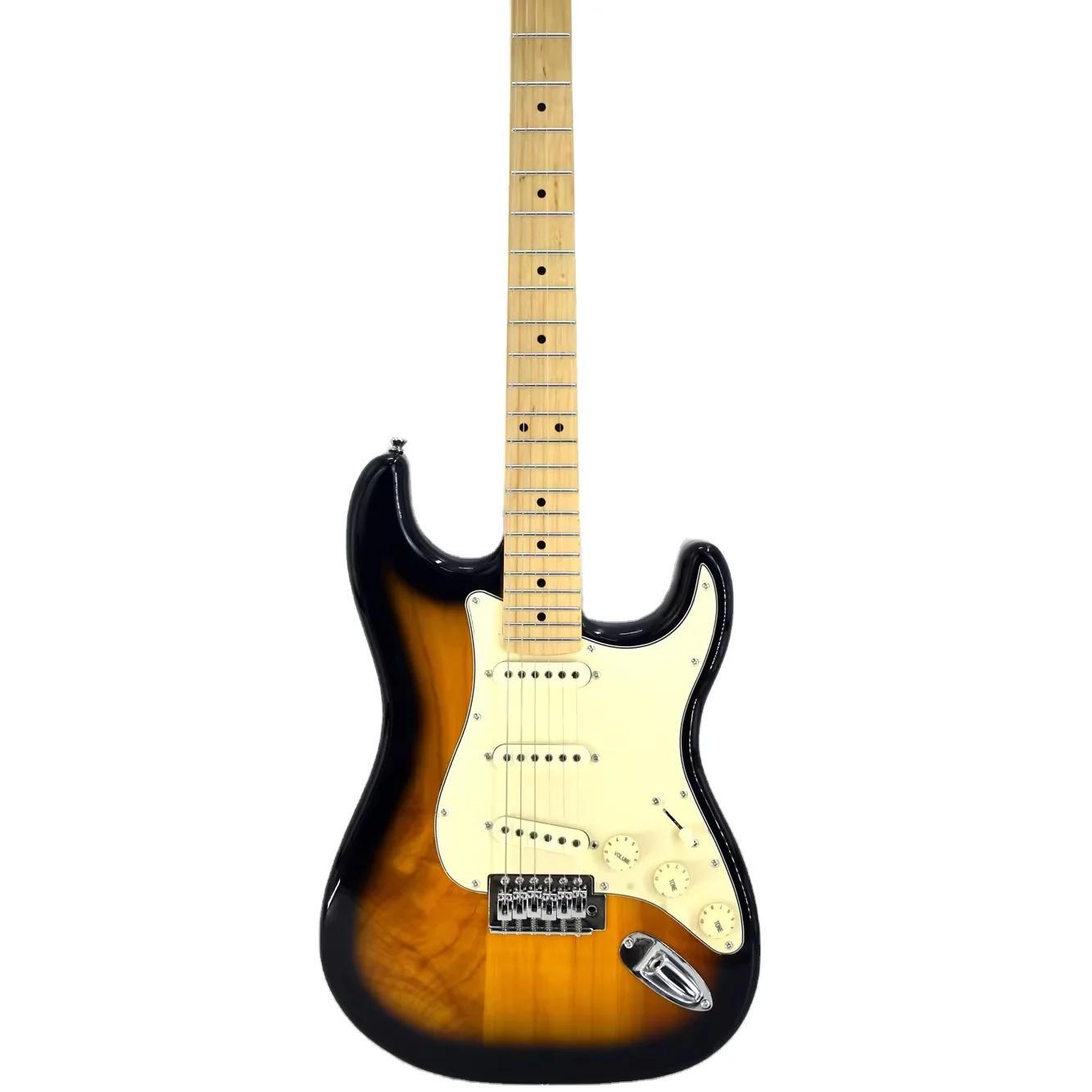 Top Quality Factory Custom 6-string Electric Guitar Polar Body Roasted Birch Neck