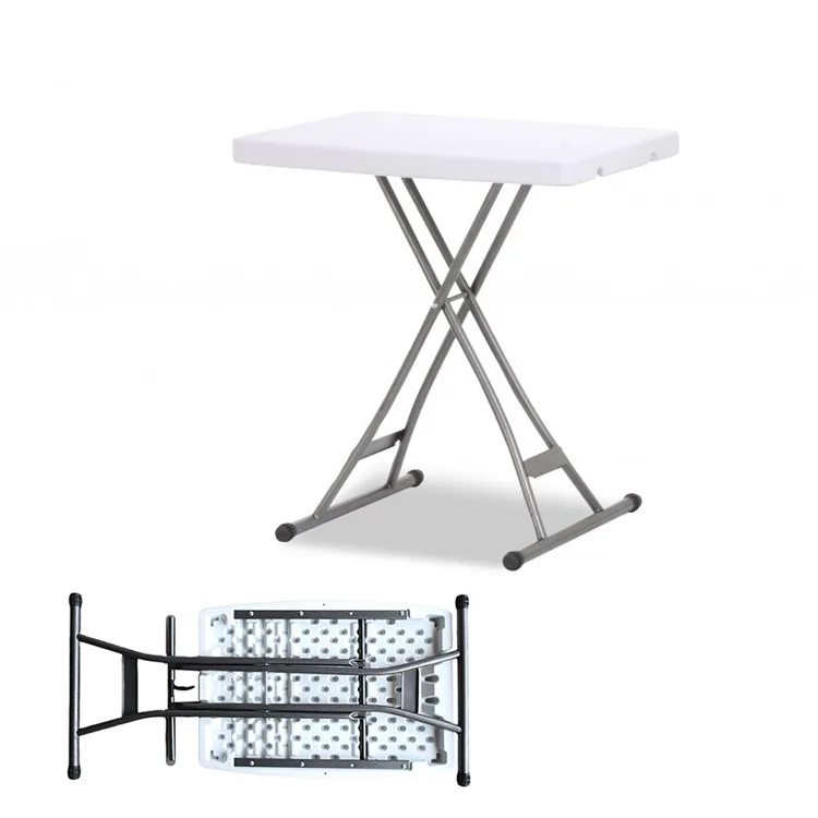 Wholesale Morden Custom Outdoor Picnic Adjustable Plastic Personal Small Folding Table