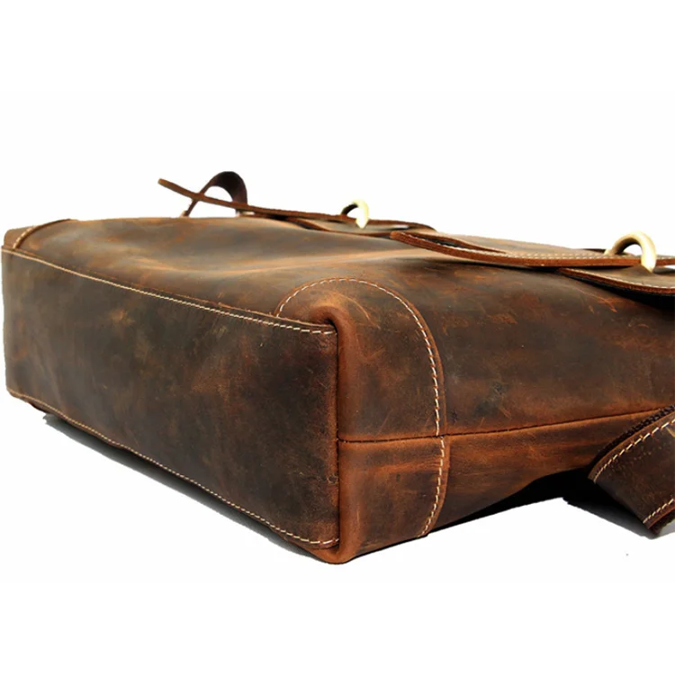 Кожаный портфель вместительный водонепроницаемый мессенджер на плечо уникальные мужские деловые сумки кожаный руководителя для