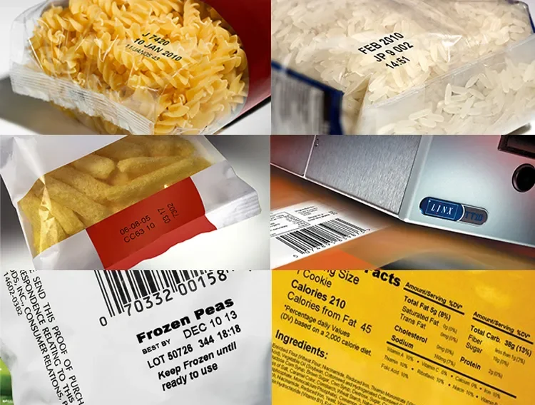 Black Economical 33*500 Wax Resin Near Edge Expiry Date Thermal Transfer Ink Ribbon For Videojet Linx Markem overprinter