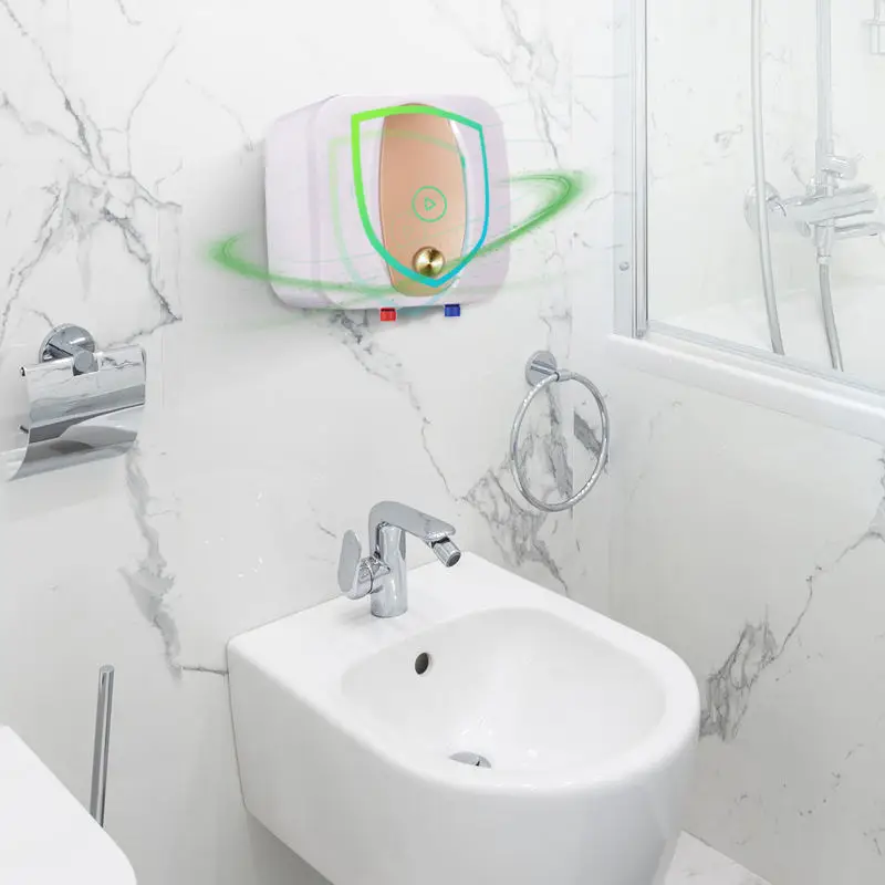 Hot Water Storage 15l/20l 220V Square Instant Electric Geyser Rv Water Heaters for Kitchen\Bathroom Shower with Tank