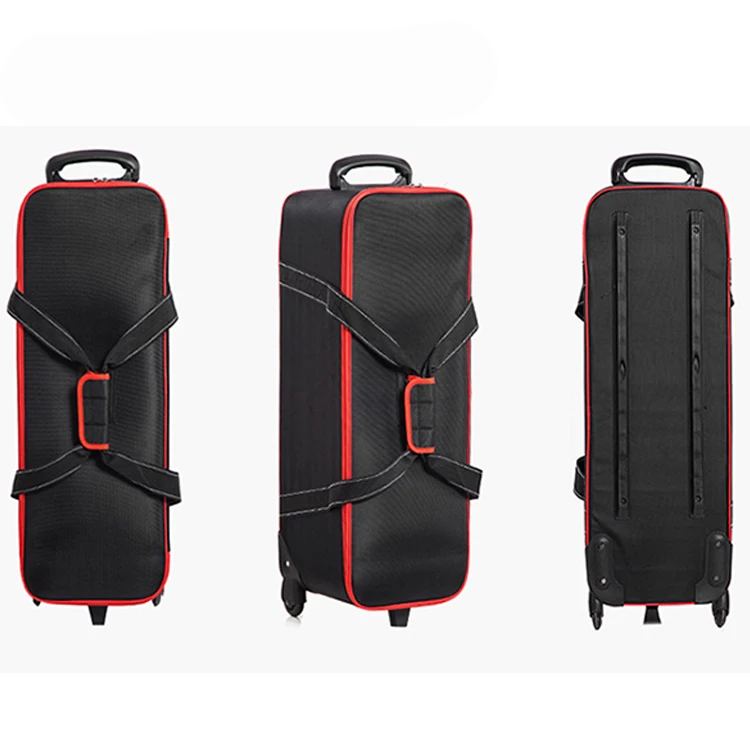 M2489 Custom Wholesale Photography Kit Light Holder Bag With Trolley Carry Photo Studio Case camera bag for photography backpack